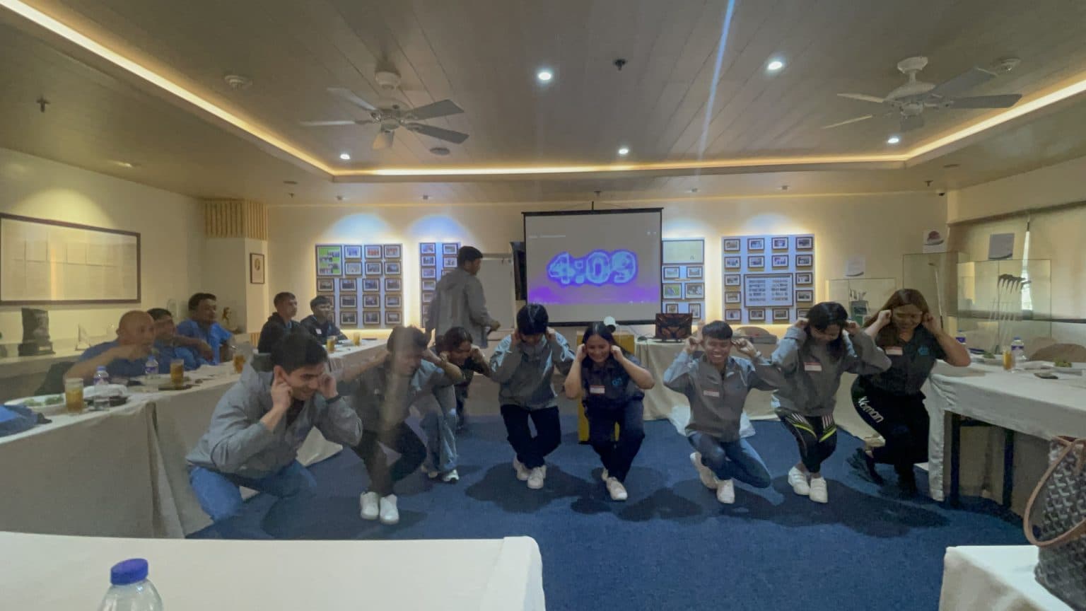 Planning session during the event