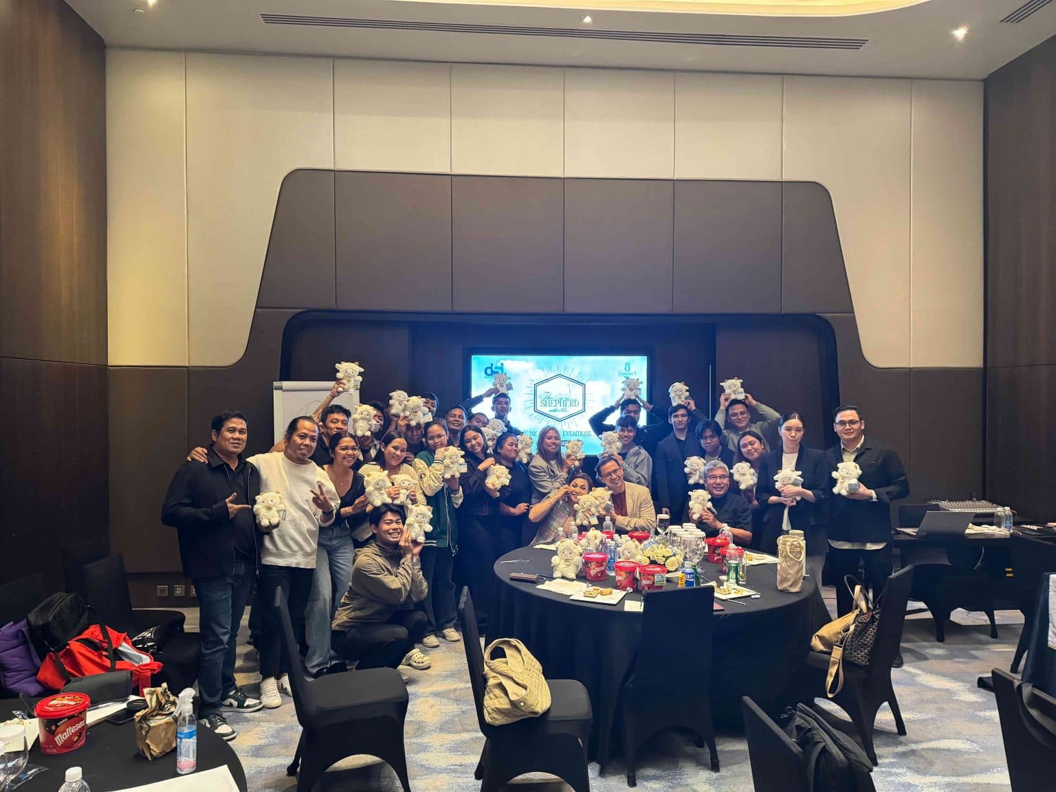 Retreat welcome session at Conrad Manila