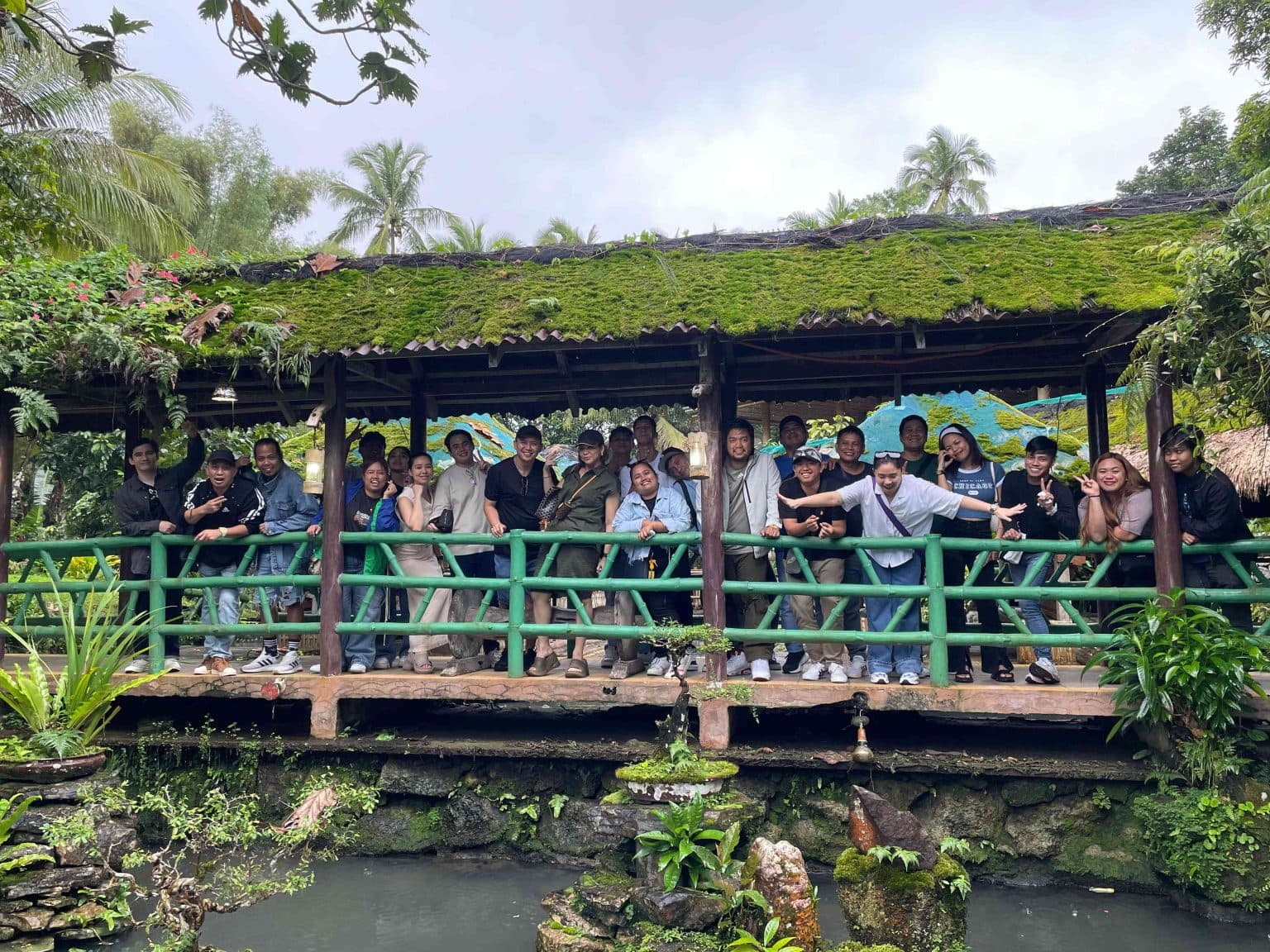 Team gathering and group photo